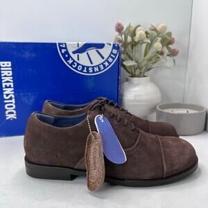 Birkenstock Dalen Suede Leather Shoe Mocha Regular Fit1013498 Women 11/Men 9 NWB